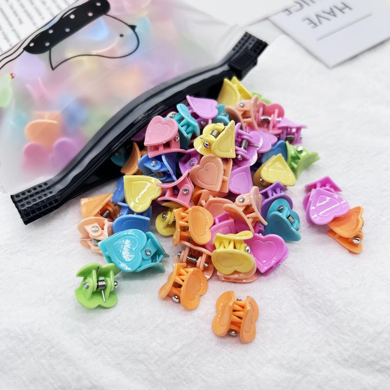 10/20 Stück Bunte Kleine Haarspangen Mädchen Niedliche Blume Schmetterling Haarspangen Haaraccessoires Kinder Cartoon Haarklammern Kopfschmuck Geschenk