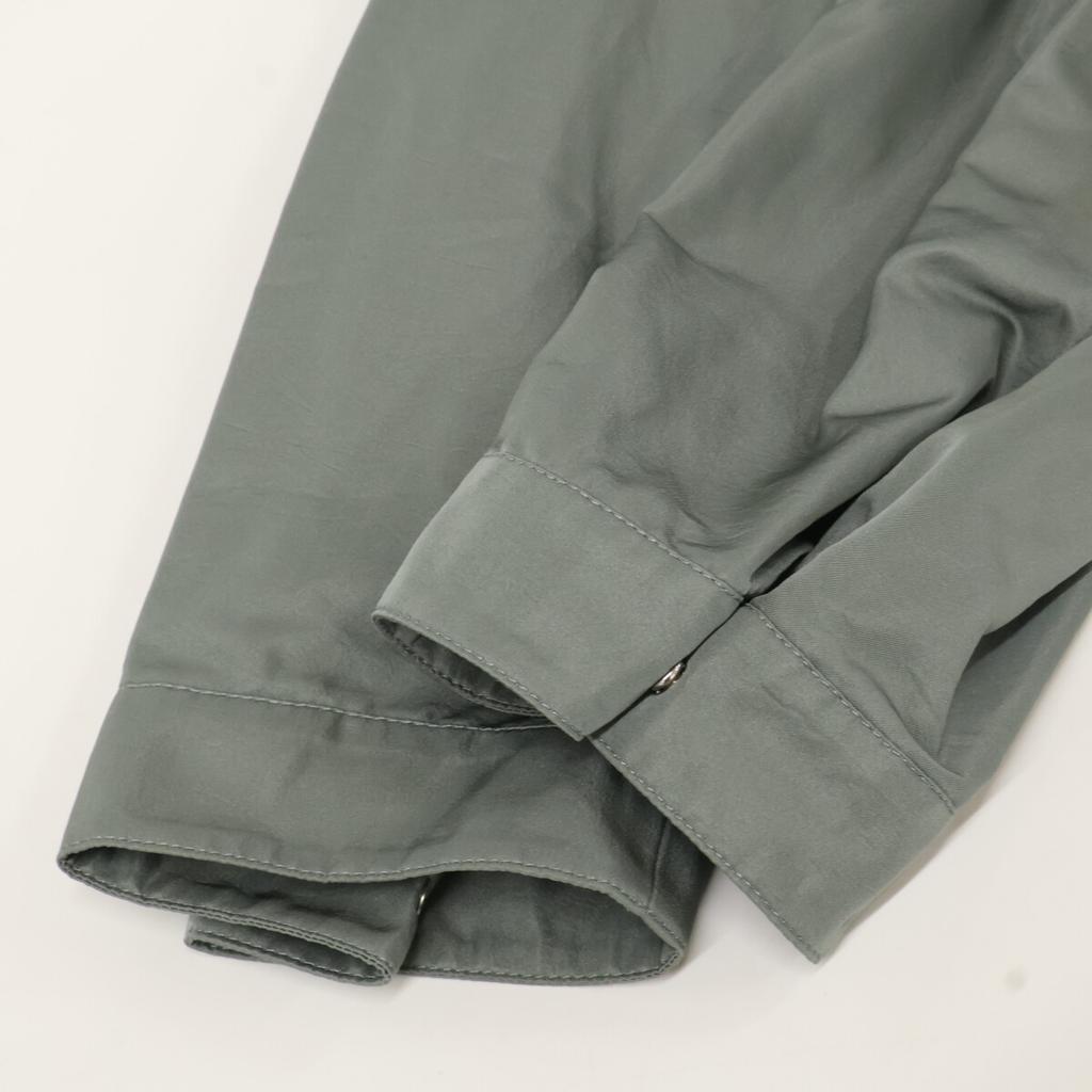 SEVEN BY SEVEN Gray 800-5110012 Nylon Silk Fishtail Coat/M-65 coat M GrayUsed