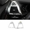 ABS Silver L&R AC Air Outlet Vent Cover Trim 2X For BMW X3 G01 X4 G02 2018-
