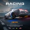 1:43 Scale 4WD RC Drift Car with Gyroscope, 7-Color Lights, and Alloy Chassis