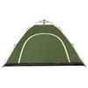 5 Person Camping Tent Green Quick Release