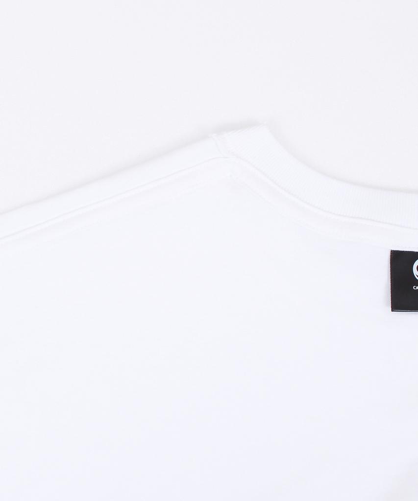 CAMEL WORK Real Beach Short Sleeve T-Shirt (White)