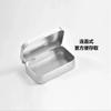 2Pcs Metal Box Flip Business Card Storage Box Wedding Jewelry Pill Cases Portable Boxes Container Cosmetic Organizer