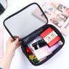 Nylon Toiletry Bag Female Travel Wash Pouch Bath Storage Makeup Case Storage Bag Mesh Cosmetic Bag