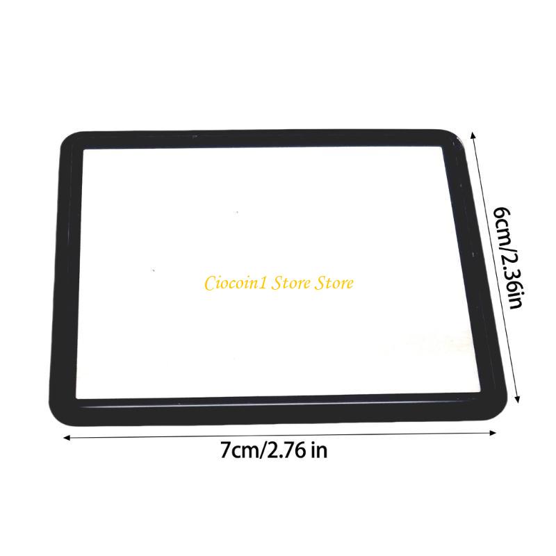 A3PC Anti Fingerprints LCD Screen Window Display Outer Glass for 5D3 Screen Protector Equipped with Adhesive Tape