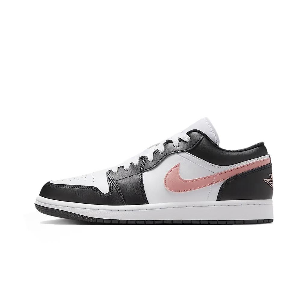 Jordan Air Jordan 1 Black Brown AJ Cushioning, Wear Resistant Low top Vintage Basketball Shoes Unisex 553558-165(Team766-AJ )