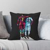 Cristiano Ronaldo Lionel Messi Square Pillowcase Polyester Linen Velvet Printed Zip Decor Home Cushion Cover