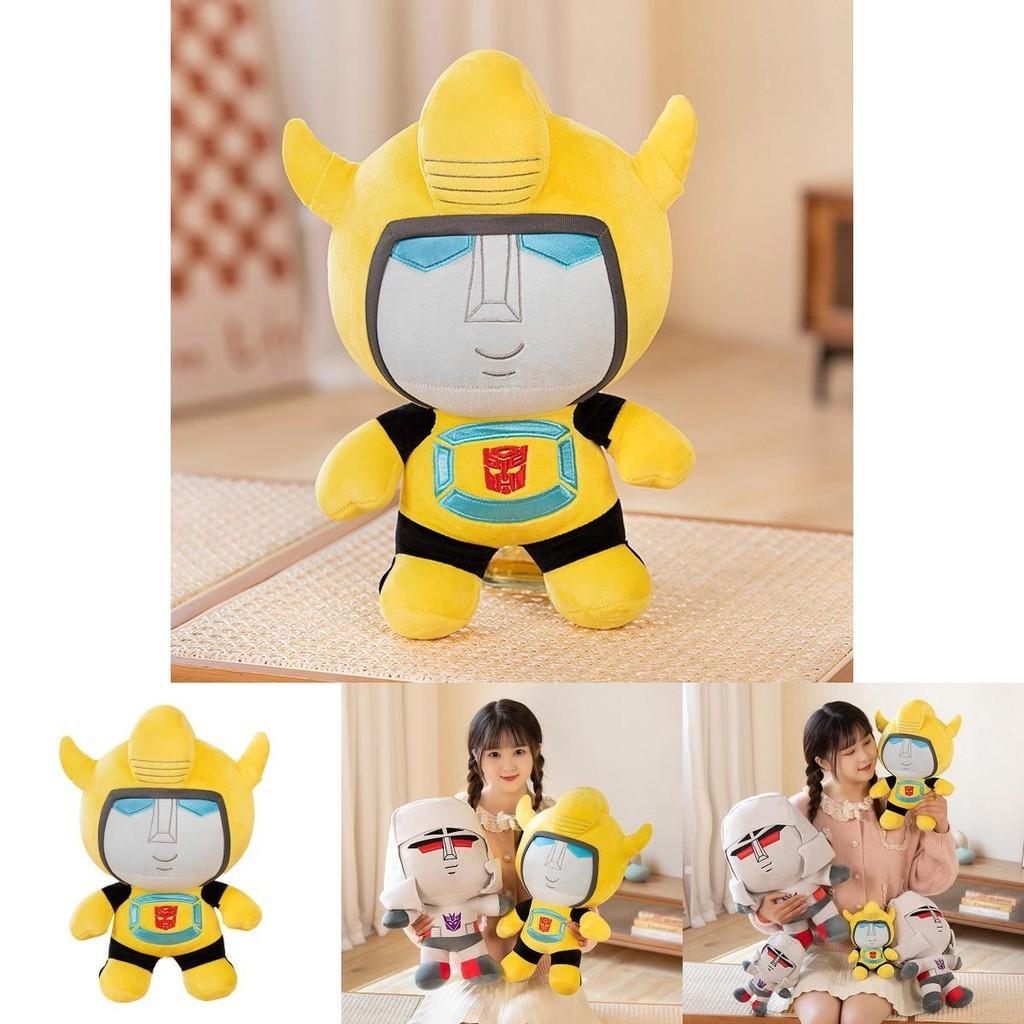 Neuer Cartoon Transformers Bumblebee Plüschroboter für Jungen