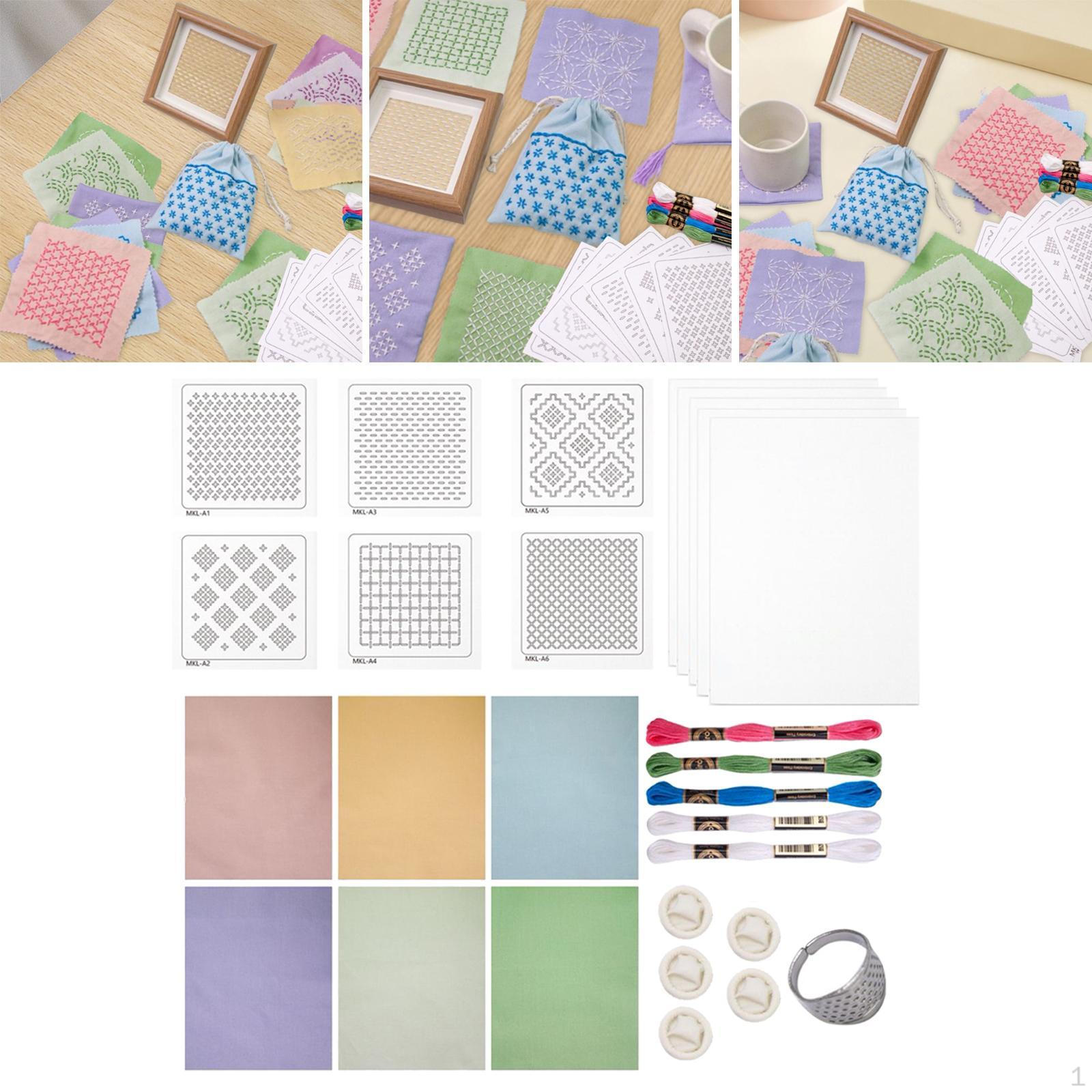 

Сашико DIY набор для шитья нитки Рождественская елка вышивка водорастворимый шаблон для традиционного A