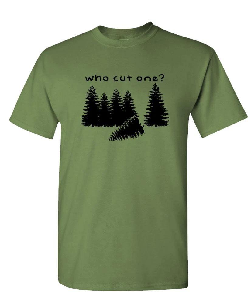 WHO CUT ONE? - Unisex Cotton T-Shirt Tee Shirt S