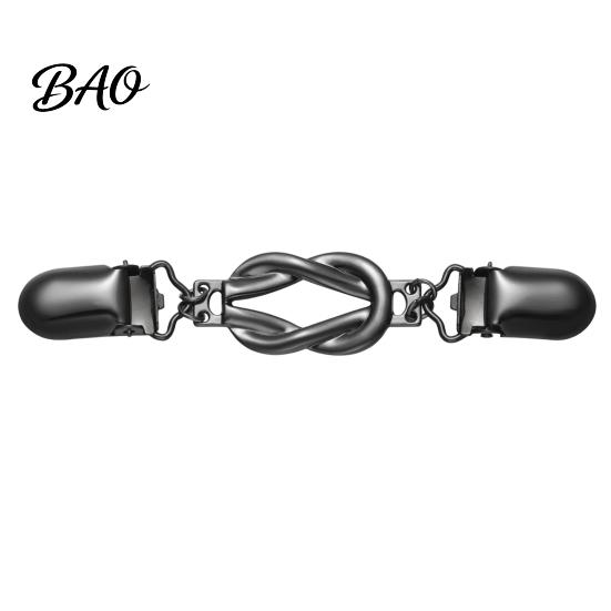 Dress Cincher Clip Retro Knotted Sweater for Women, Cardigan Waist Metal Clips Clip, Cloak Shawl Pant Tightener Clothes Tightening Buckle