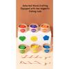 Magnetic Sorting Shape Color Matching Montessori Toy Sensory Game Geometric Cognition Wooden Board Game Children Education Toys