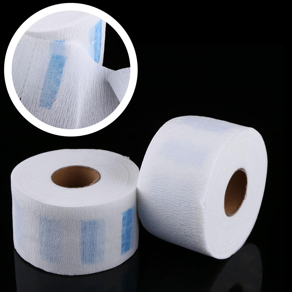 5Pcs/Set White Disposable Neck Covering Paper Rolls Hair Cutting Accessory Hairdressing Tools