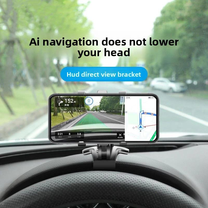 Car Mobile Phone Holder Car Dashboard Fixed Car Navigation Buckle Type