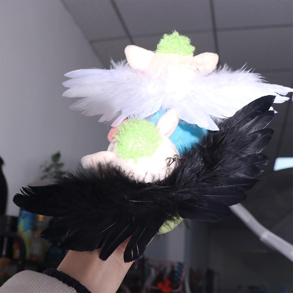 Plush Stuffed Wing Cotton Doll Lovely 20CM Doll Feather Wings DIY Idol Plush Doll Wing  Girls
