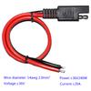 Cable for DC Extension Cord 14AWG-Wire Harness Quick Connect Disconnect SAE Connector for Solar Automotive Battery Truck