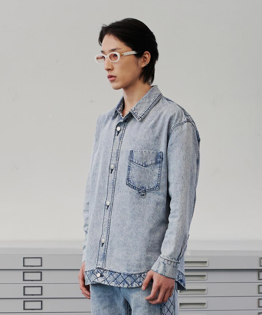 DEMADEN Napalaka Denim Shirt Ice