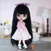 Muñeca Blyth ICY DBS 1/6 Articulada 30cm Piel Blanca Cabello Negro Set Muñeca Juguete BJD Regalo de Moda