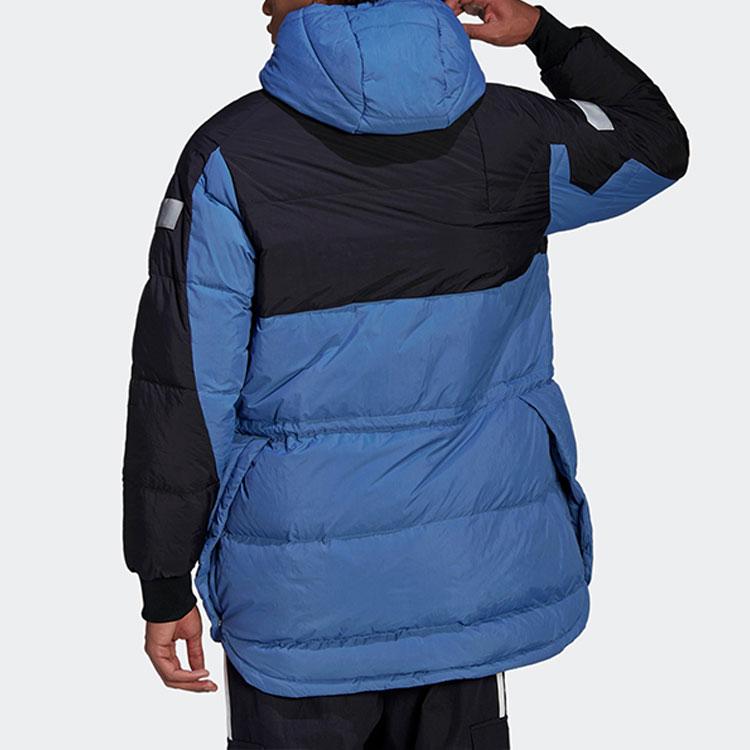 New Adidas Adventures Down Jacket Men's Blue HL6745