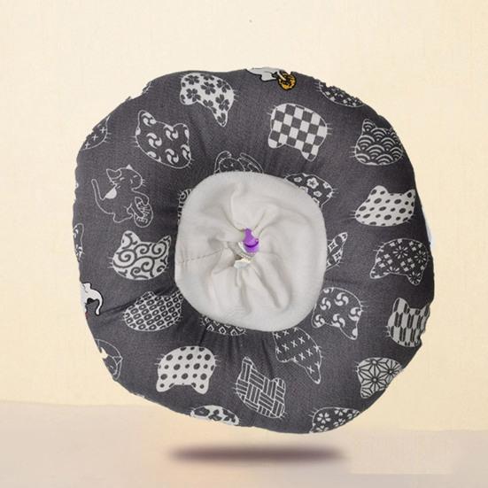 Pet Cervical Collar Adjustable Washable Good Ductility Pet Cat Surgery Wound Healing Protective Cone for Puppy