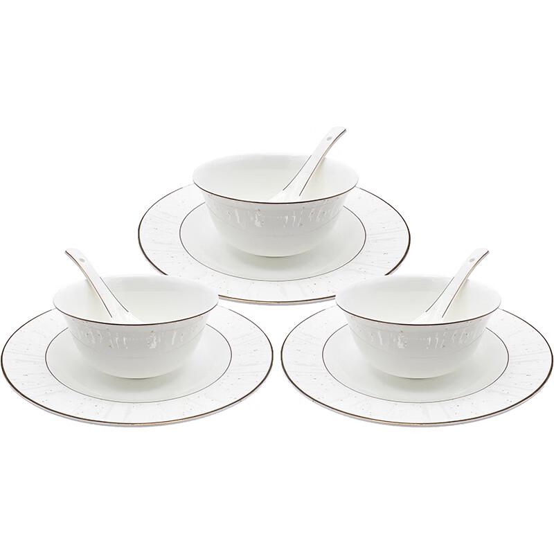 Corelle Brands Nordic Ceramic 9-Piece Dinner Set