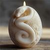 Flower Snake Pillar Candle Mould Silicone Molds Ornament Molds Handmade Castings Molds Plasters Molds Craft Supplies