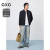 GXG Men's Black Collared Jacket