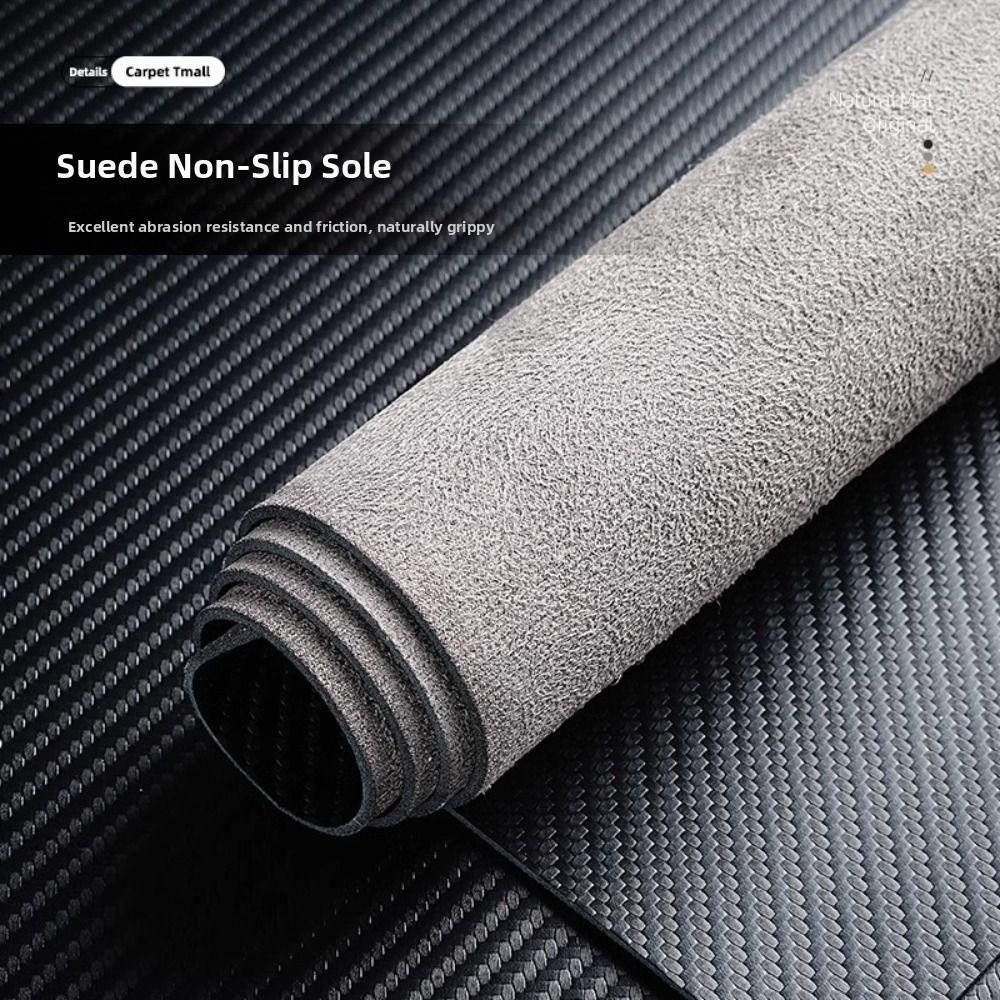 Non-slip Carbon Fiber Mouse Pad Large Size Computer Keyboard Pad Desk Mat  for Home Office