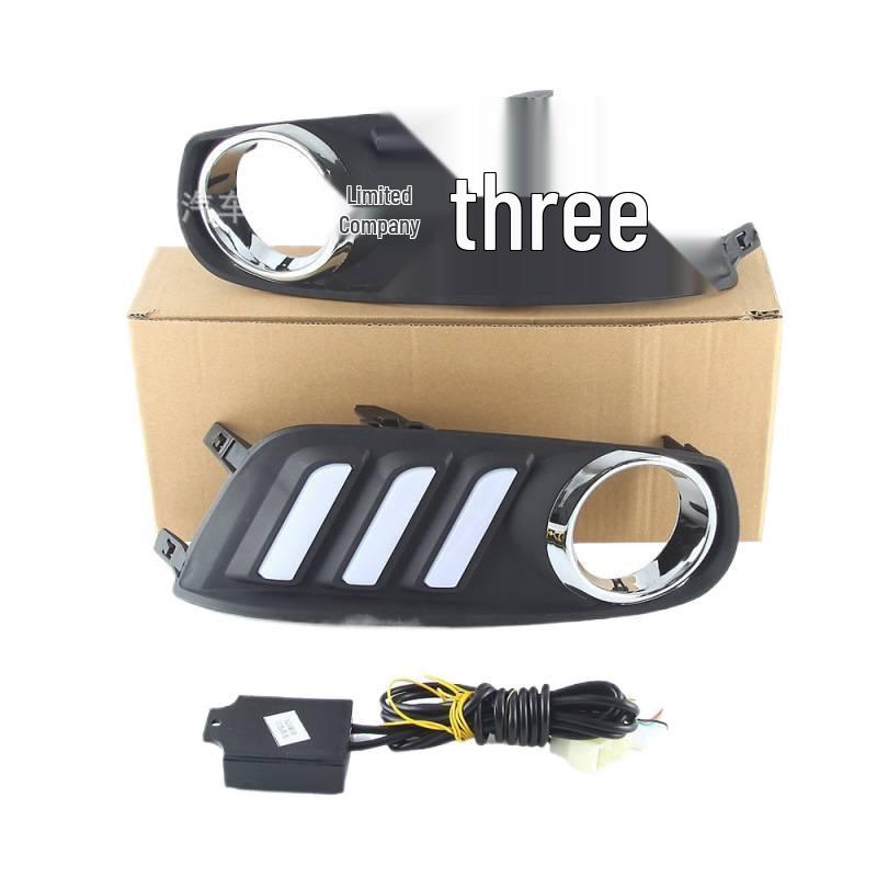 2012-2015 Nissan Tiida Mustang-Style Flowing Tri-Color Daytime Running Lights 200 pcs up