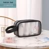 Manledao Cartoon Transparent Double Handle Organizer Bag