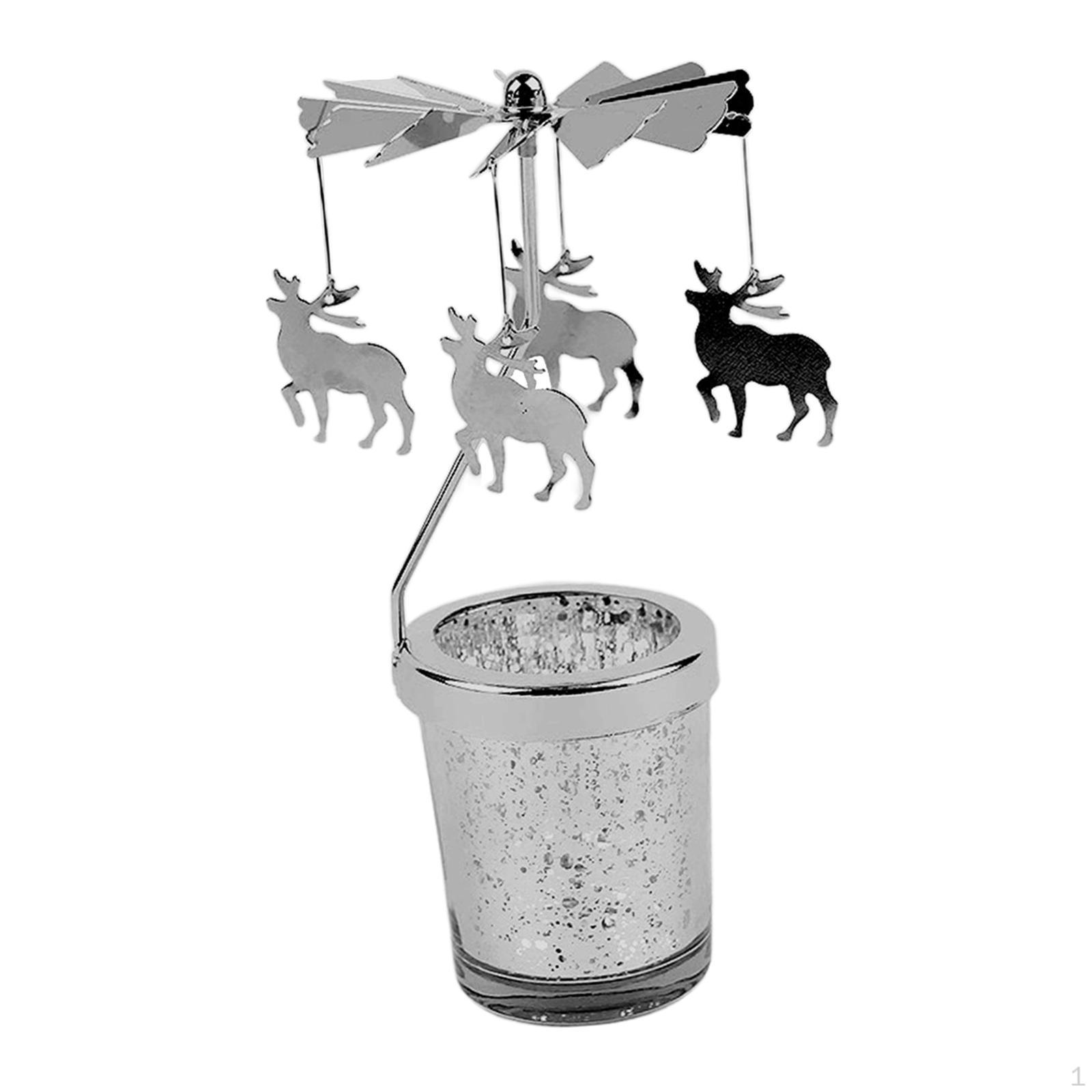 

Подсвечник для чая, канделябры, подарочный столб, вращающийся подсвечник для Elk