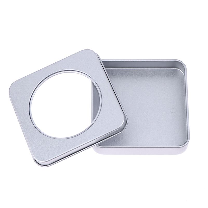 1/5 Pcs Press On Nail Storage Boxes Storage Case Tin Box Windowed Fake Nail Organizer Container For Nails Display Salon Supplies