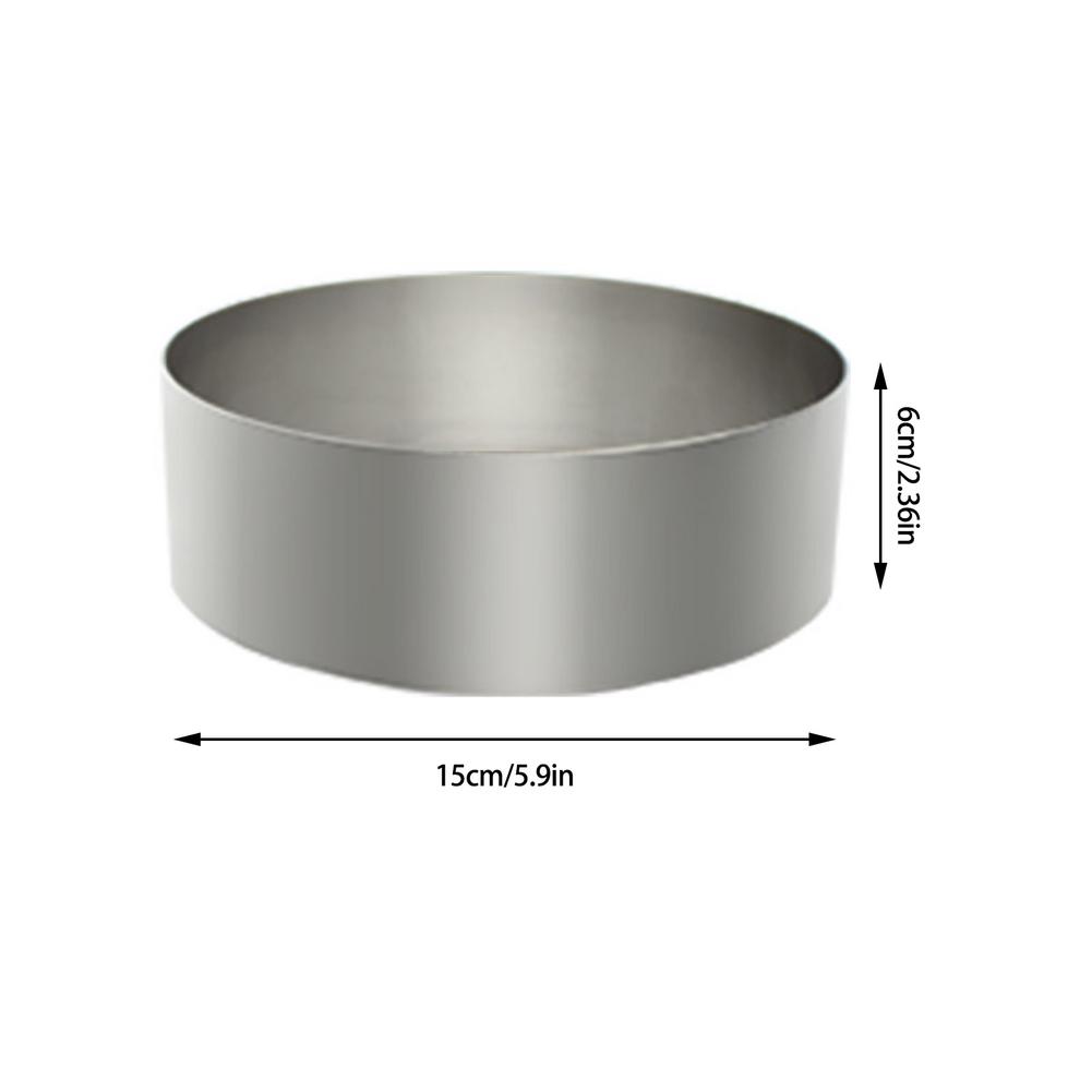 Mousse Cake Mold Ring Mousse And Pastry Baking Mold Cake Baking Cake Decor Mold Ring Stainless Steel Cake Mousse Ring