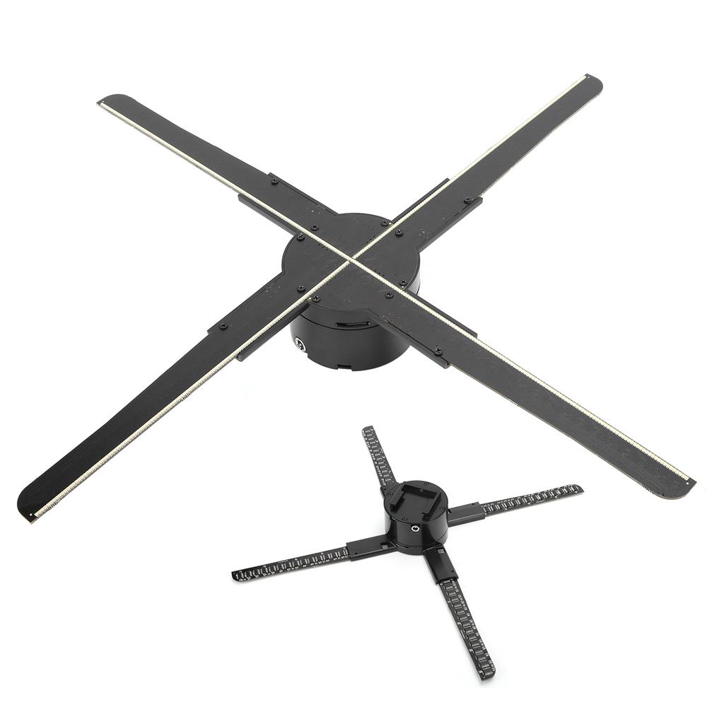 45CM 3D LED WiFi Holographic Projector Display Fan Hologram Advertising Projection PlayerEU Plug
