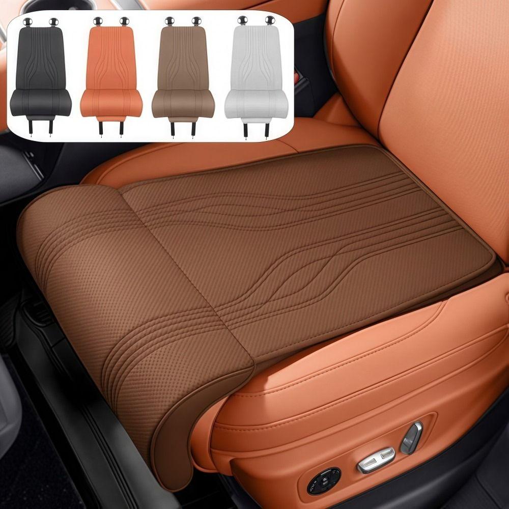 Universal Car Seat Leg Support Pad Memory Foam Leather Seat Extender Leg Cushion Comfort Extension Design