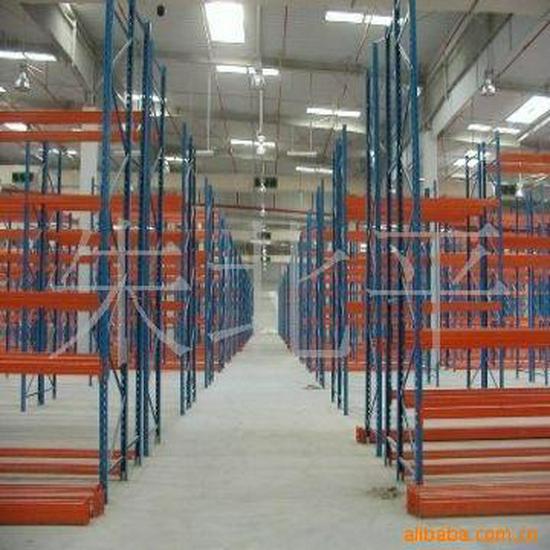 Heavy-Duty Detachable Storage Shelves for Warehouse