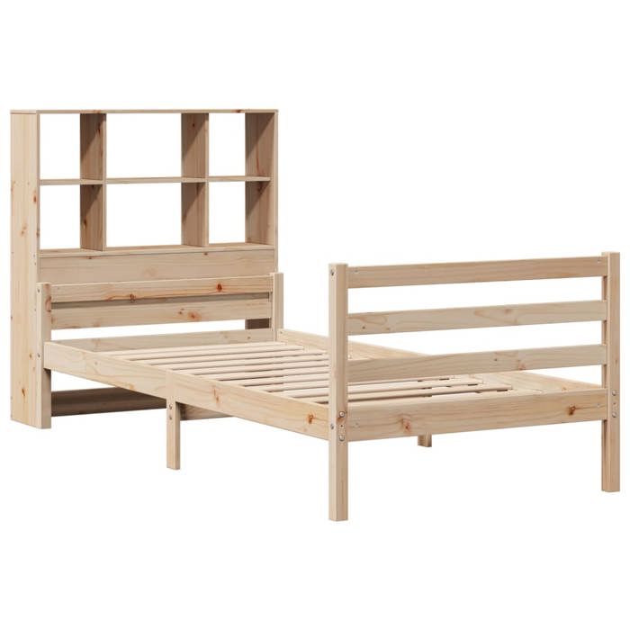 VidaXL Bunk Bed Without Mattress 90x200 Cm Solid Pine Wood, Bed, Bedroom Furniture, Bed with Storage, Bed 3322231
