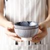 Dairuien Nordic Underglaze Ceramic High-Footed Rice & Porridge Bowls