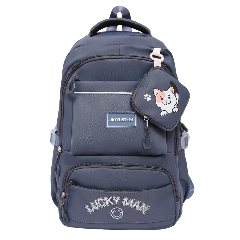 

Campus Student Backpack Women s Large Capacity Backpack синій