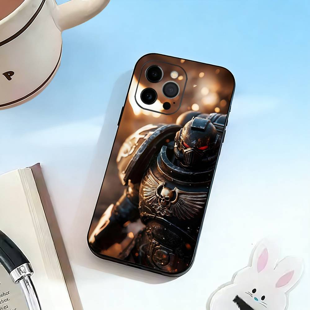40K Space Marine 2 Phone Case Silicone Soft For IPhone 17 16 15 14 13 12 11 X XR Plus Pro Max Plus