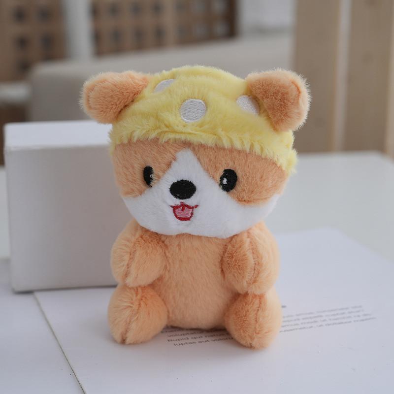 Plush Mushroom Adorable Stuffed Animal Keyring For Bag Accessories Charm