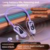 Sports Car Shape Stereo Sound Neckband LED Display Wireless Bluetooth Headphones Magnetic in-ear Headsets Sports Gamer Earphones