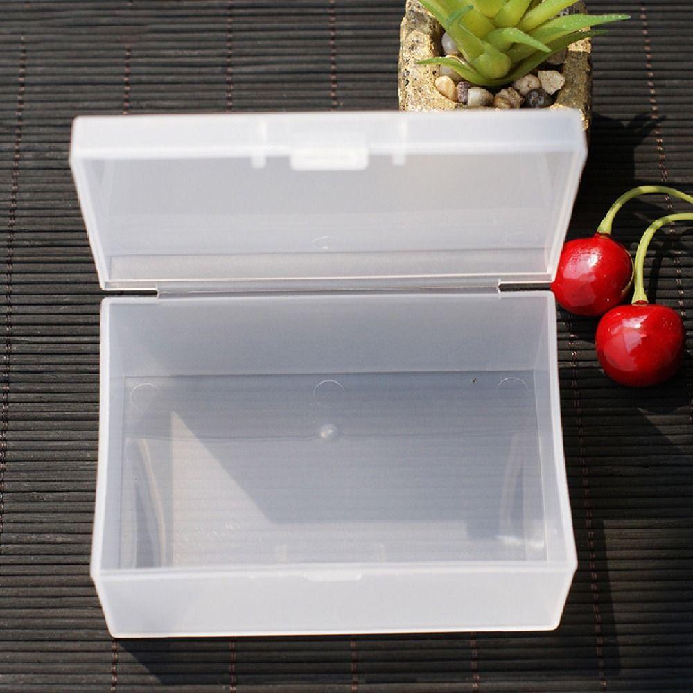 Dustproof Jewelry Storage Box Large Capacity Mini Storage Box Transparent Medicine Box