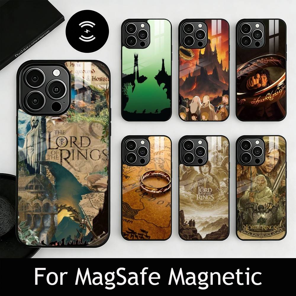 Lrd TV of Rngs Phone Case For iPhone17,16,15,14,13,12,11 Plus,Pro Magnetic For Magsafe Wireless Charging