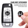 2/5/10Pcs 14mm Car Remote Key Fob Emblem Badge Radio Button Sticker For Honda Fit Mugen Insight Type S R VTEC DOHC Modulo Vezel Legend RR Si