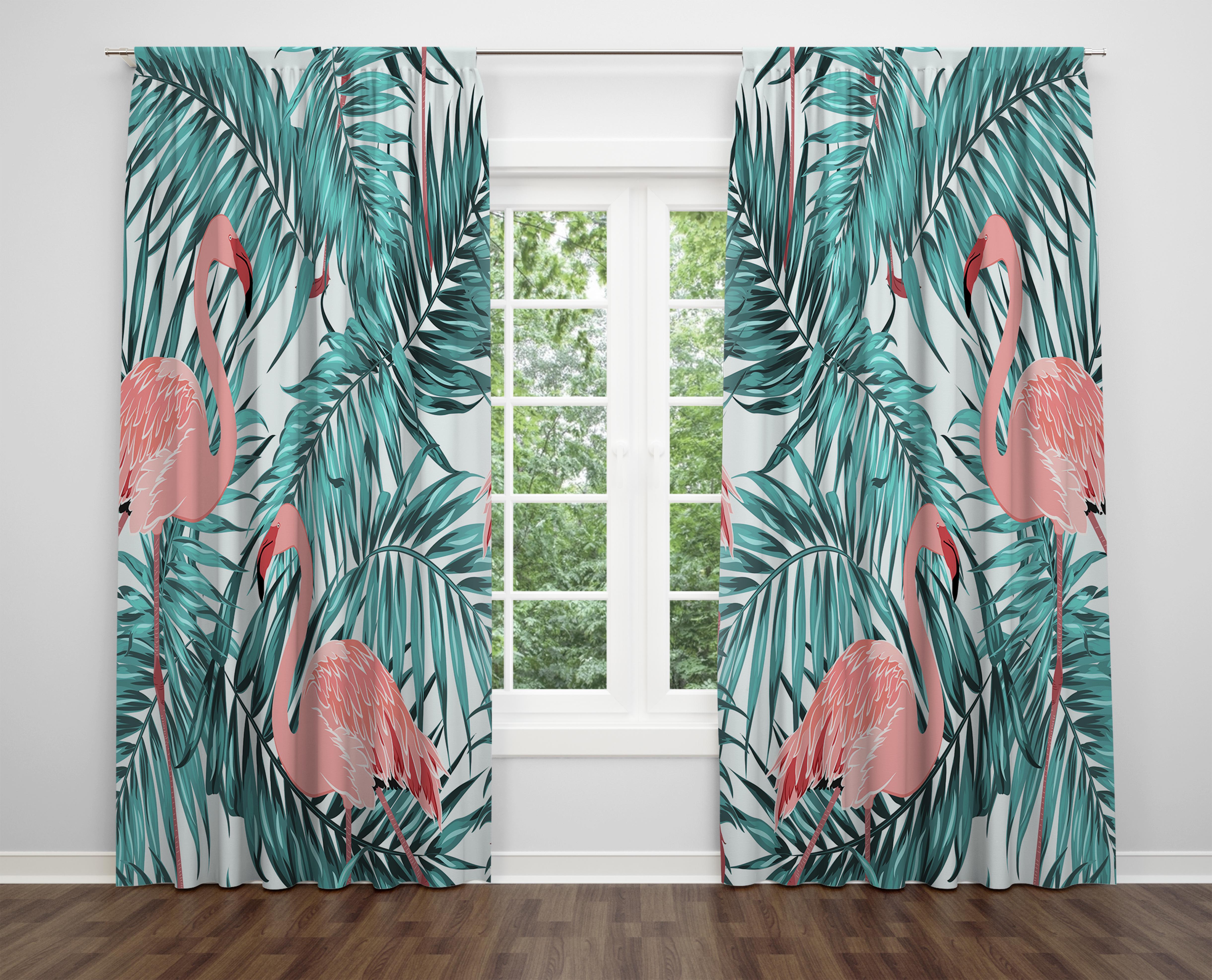 

Декоративний дизайн, високоякісна бавовняна тканина, ви можете вибрати одну або подвійну фіранку з крила 1 piece різнокольоровий