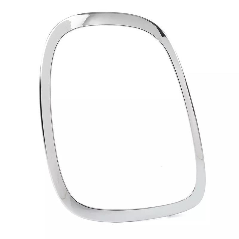 Car Modification Vehicle Enhancement Rear Taillight Cover Plating Bright Silver Color Direct Replacement Easy To Use