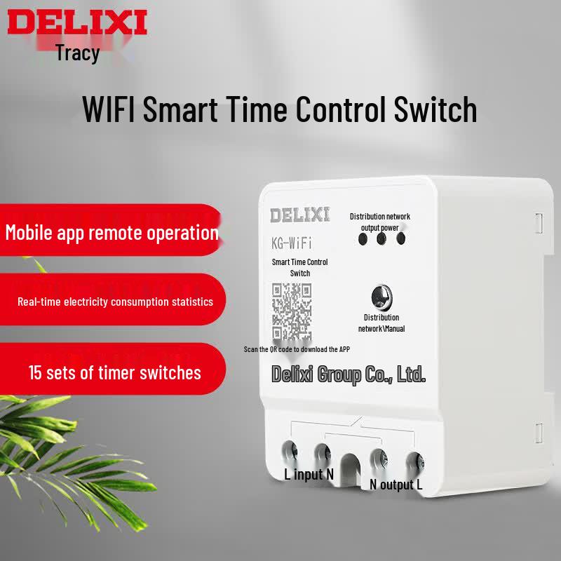 DELIXI Smart WiFi Time Control Switch