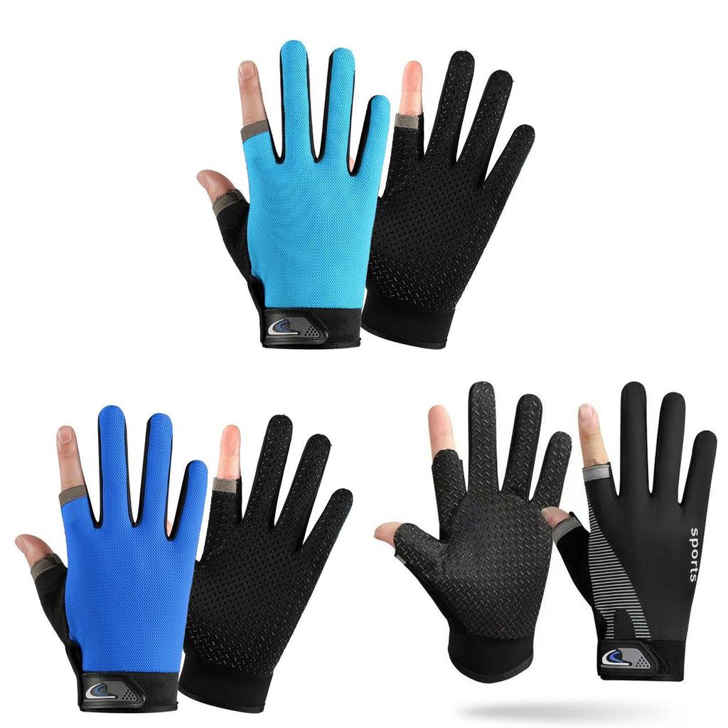 Outdoor Fishing Gloves Men With Breathable Polyester And Sun Protection For Hiking And Sports