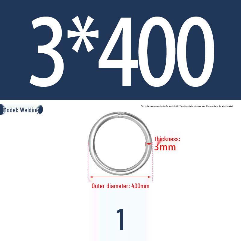 304 Stainless Steel Seamless O-Ring for Lifting and Hammock Yoga Connection